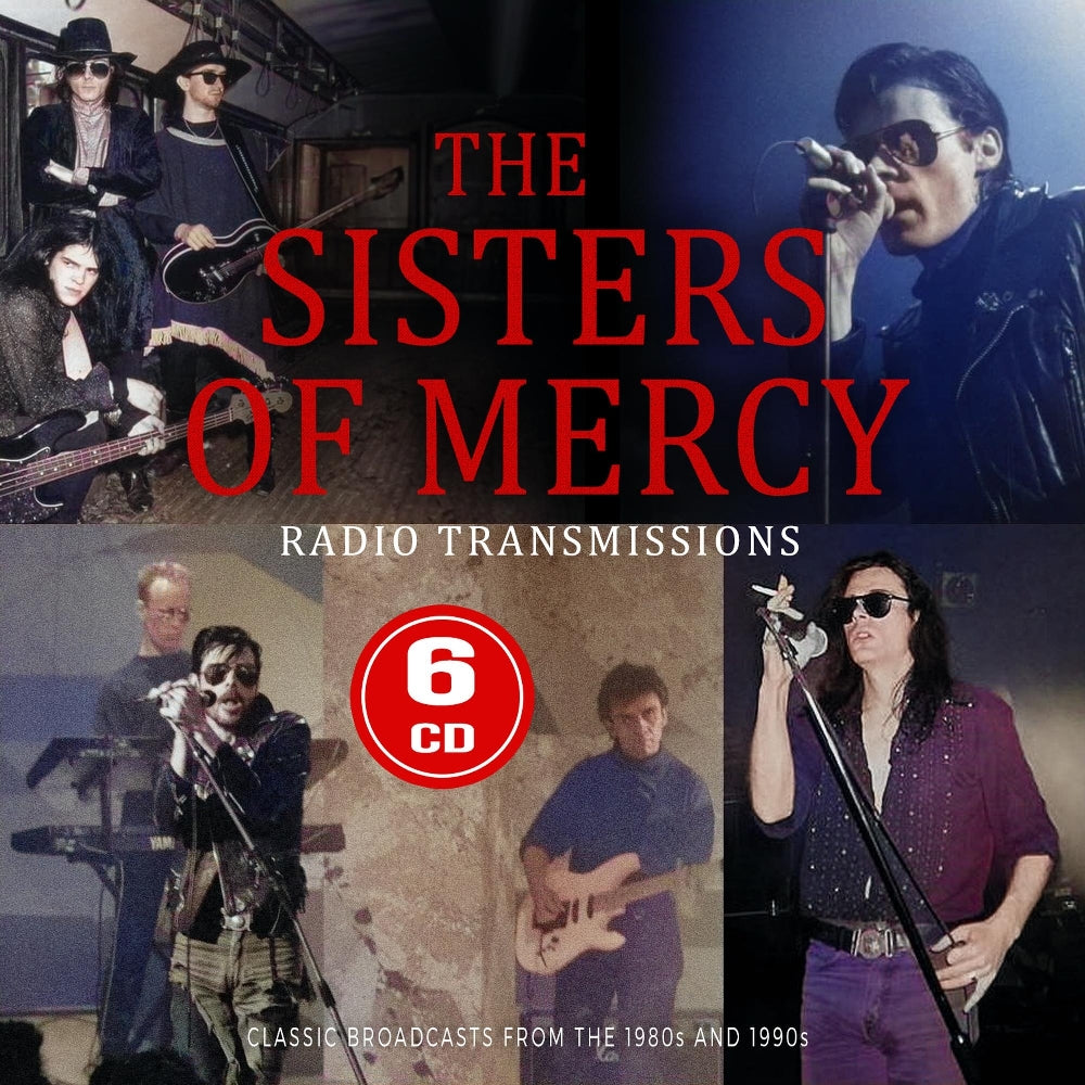 The Sisters Of Mercy - Radio Transmissions (Classic Broadcasts From The 1980s and 1990s) - 6CD DIGISLEEVE - Laser Media