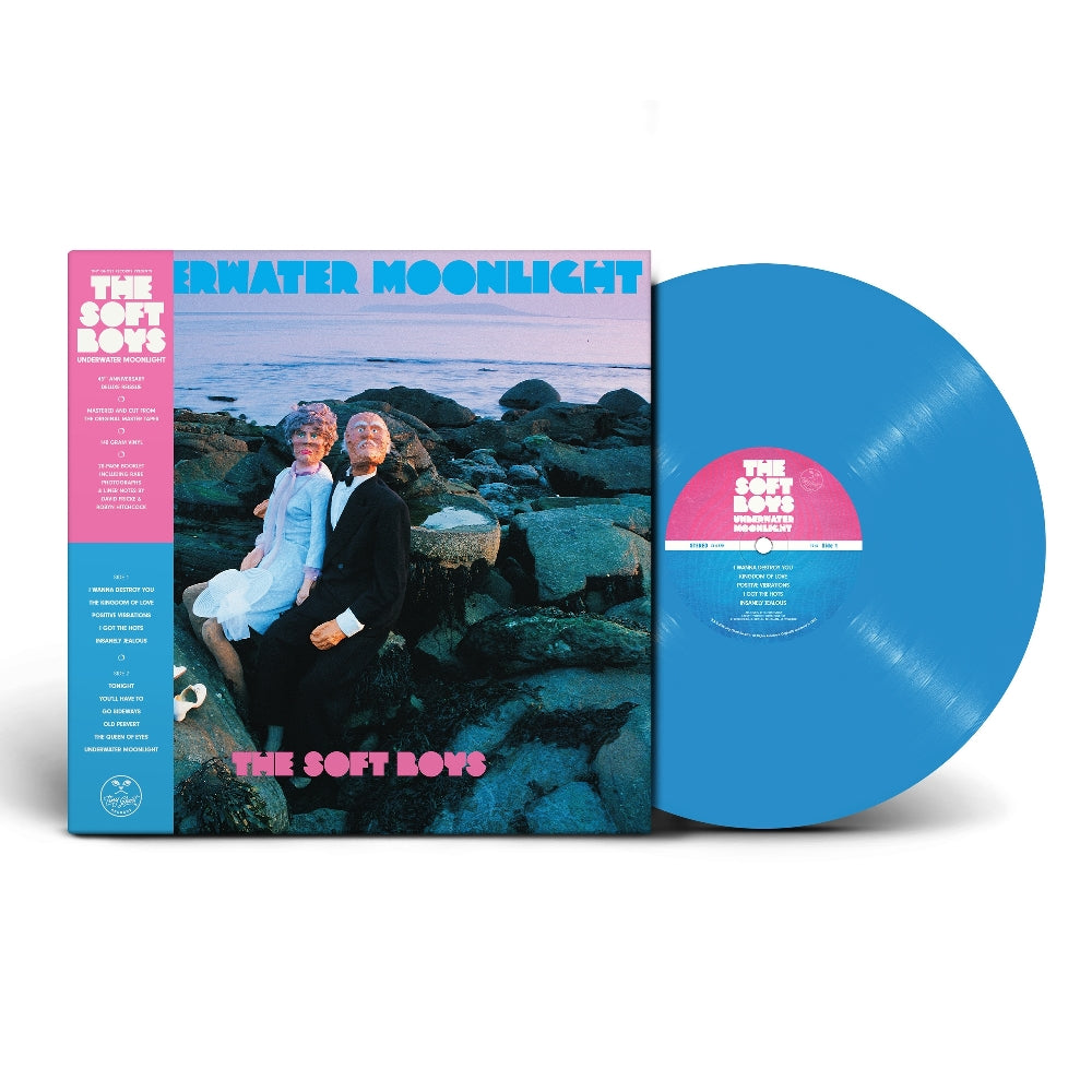 The Soft Boys - Underwater Moonlight (45th Anniversary Remaster) - LP COLOURED - Tiny Ghost Records