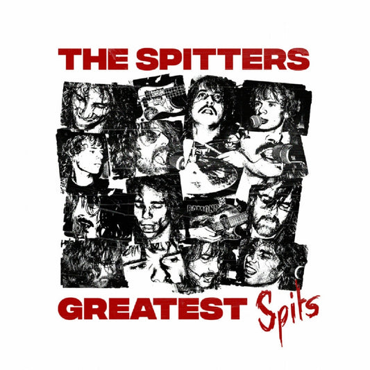 The Spitters - Greatest Spits - LP COLOURED - Mars Invasion Records