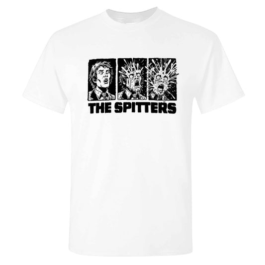 The Spitters - The Spitters (Blanc) - T-shirt - Mars Invasion Records