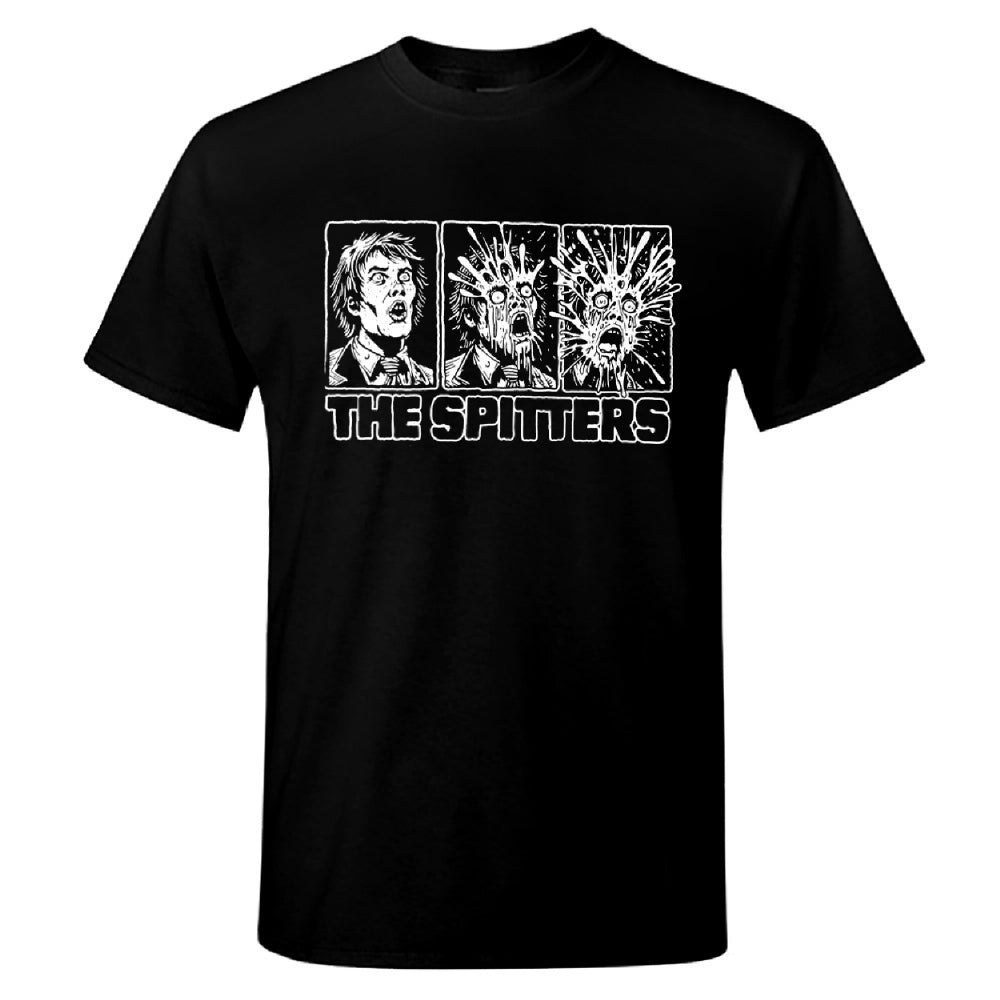 The Spitters - The Spitters (Noir) - T-shirt - Mars Invasion Records
