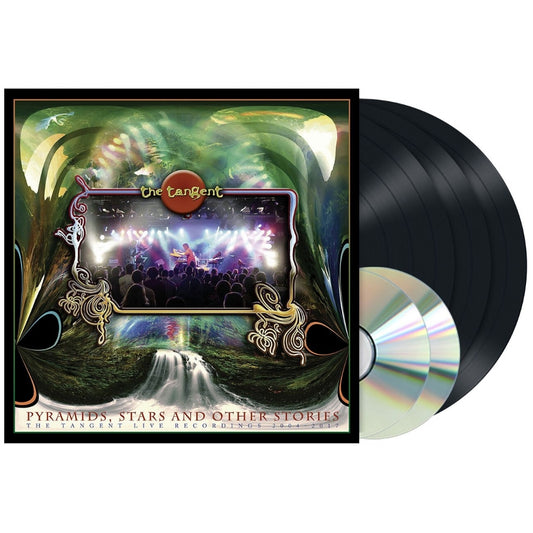 The Tangent - Pyramids, Stars And Other Stories: The Tangent Live Recordings 2004-2017 - 3LP GATEFOLD + 2CD - Inside Out