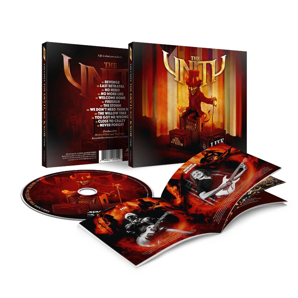 The Unity - The Devil You Know - Live - CD DIGIPAK - SPV - Image 2