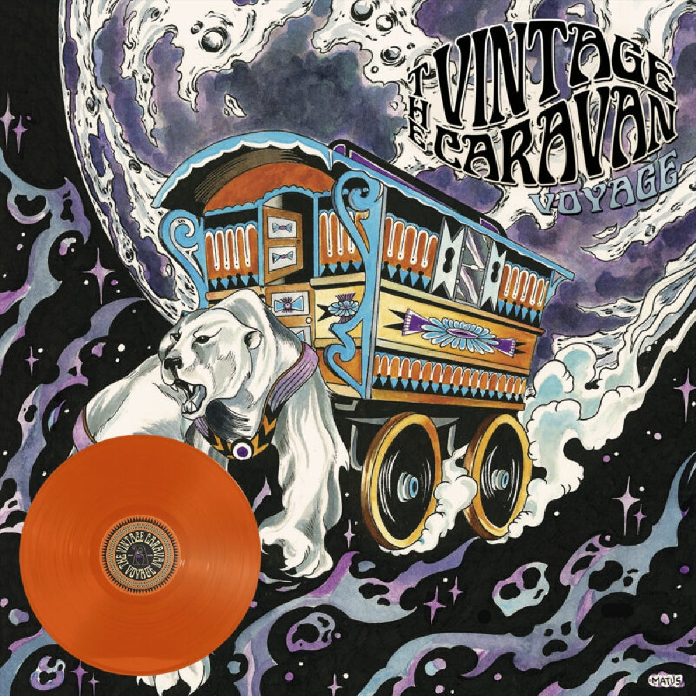 The Vintage Caravan - Voyage - DOUBLE LP GATEFOLD COLOURED - Heavy Psych Sounds Records