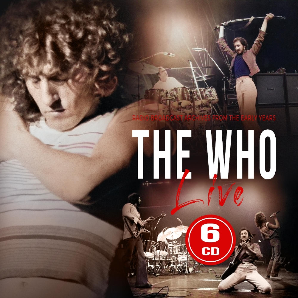 The Who - Live (Radio Broadcast Archives From The Early Years) - 6CD DIGISLEEVE - Laser Media