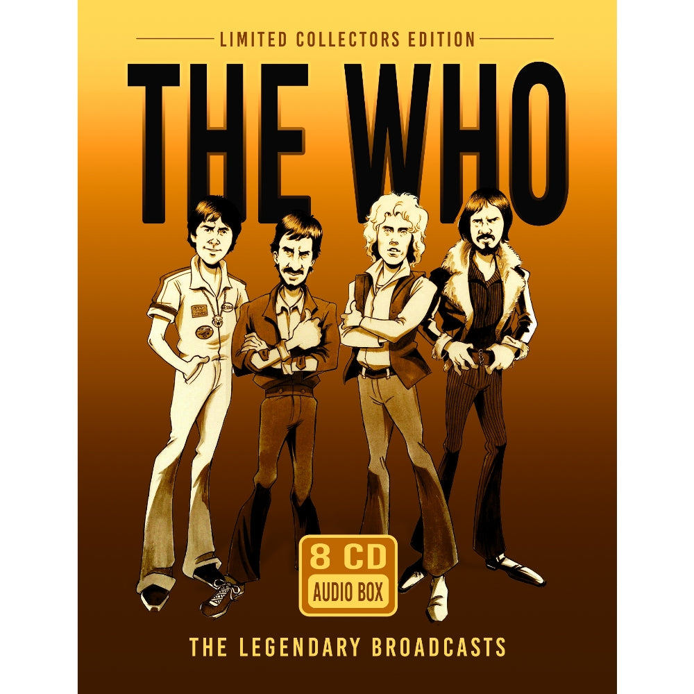 The Who - The Legendary Broadcasts - 8CD DIGISLEEVE A5 - Laser Media