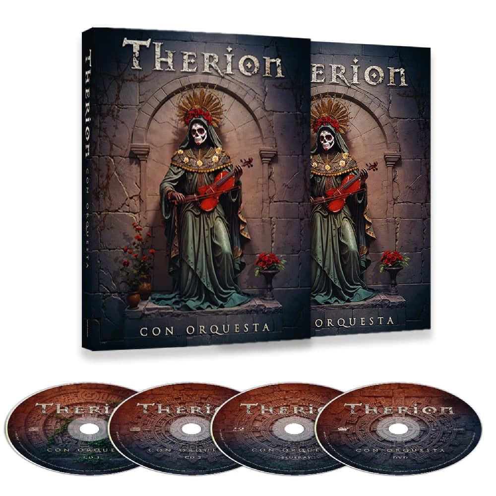Therion - Con Orquesta - 2CD + DVD + BLU-RAY DIGIPAK - Napalm Records