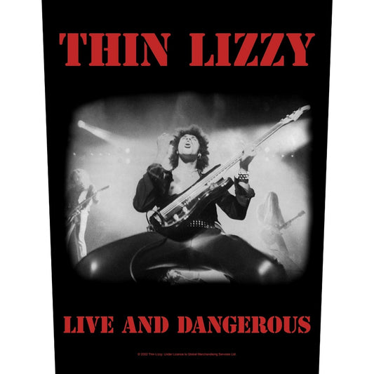 Thin Lizzy - Live and Dangerous - BACKPATCH - Razamataz