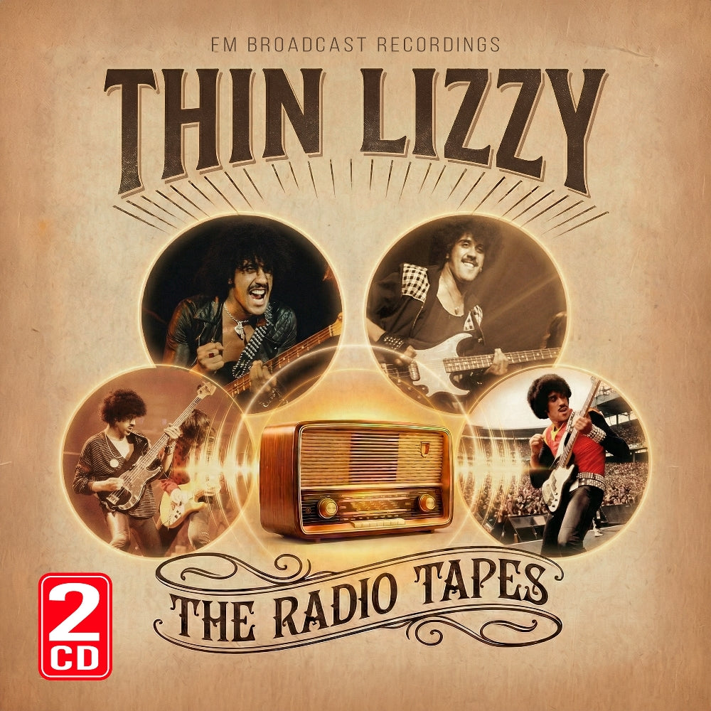 Thin Lizzy - The Radio Tapes (FM Broadcast Recordings) - CD - Laser Media