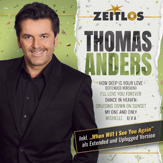 Thomas Anders - Zeitlos-Thomas Anders (best of solo) - CD - More Music