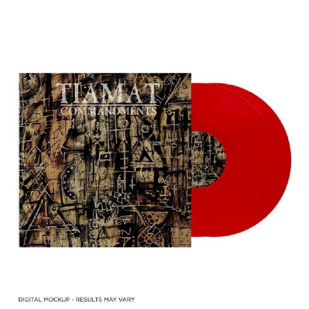 Tiamat - Commandments - An Anthology - DOUBLE LP GATEFOLD COLOURED - Sevan Mater