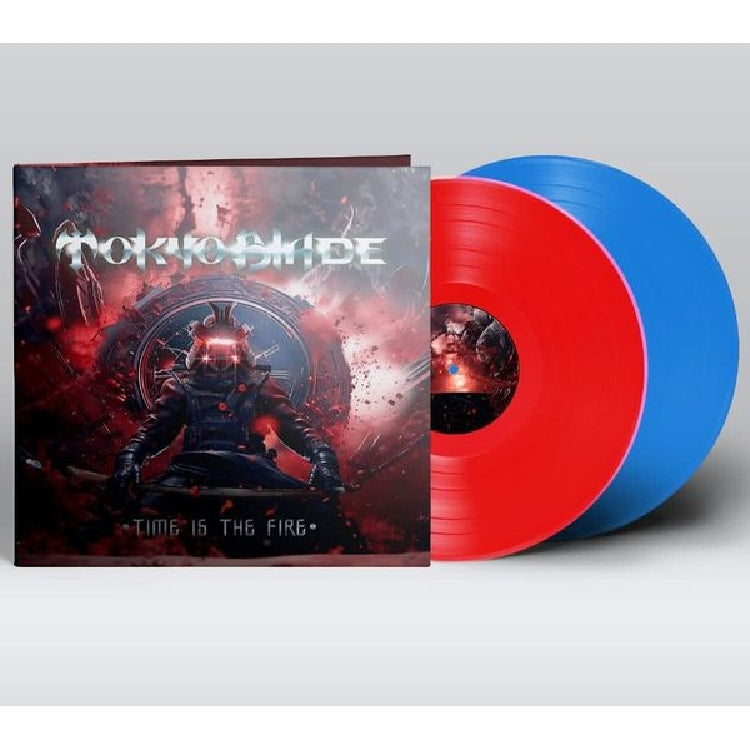 Tokyo Blade - Time Is The Fire - DOUBLE LP GATEFOLD COLOURED - Dissonance Productions