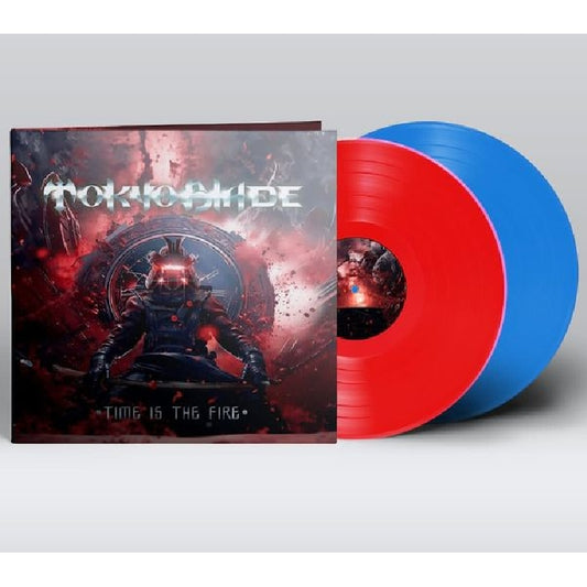 Tokyo Blade - Time Is The Fire - DOUBLE LP GATEFOLD COLOURED - Dissonance Productions
