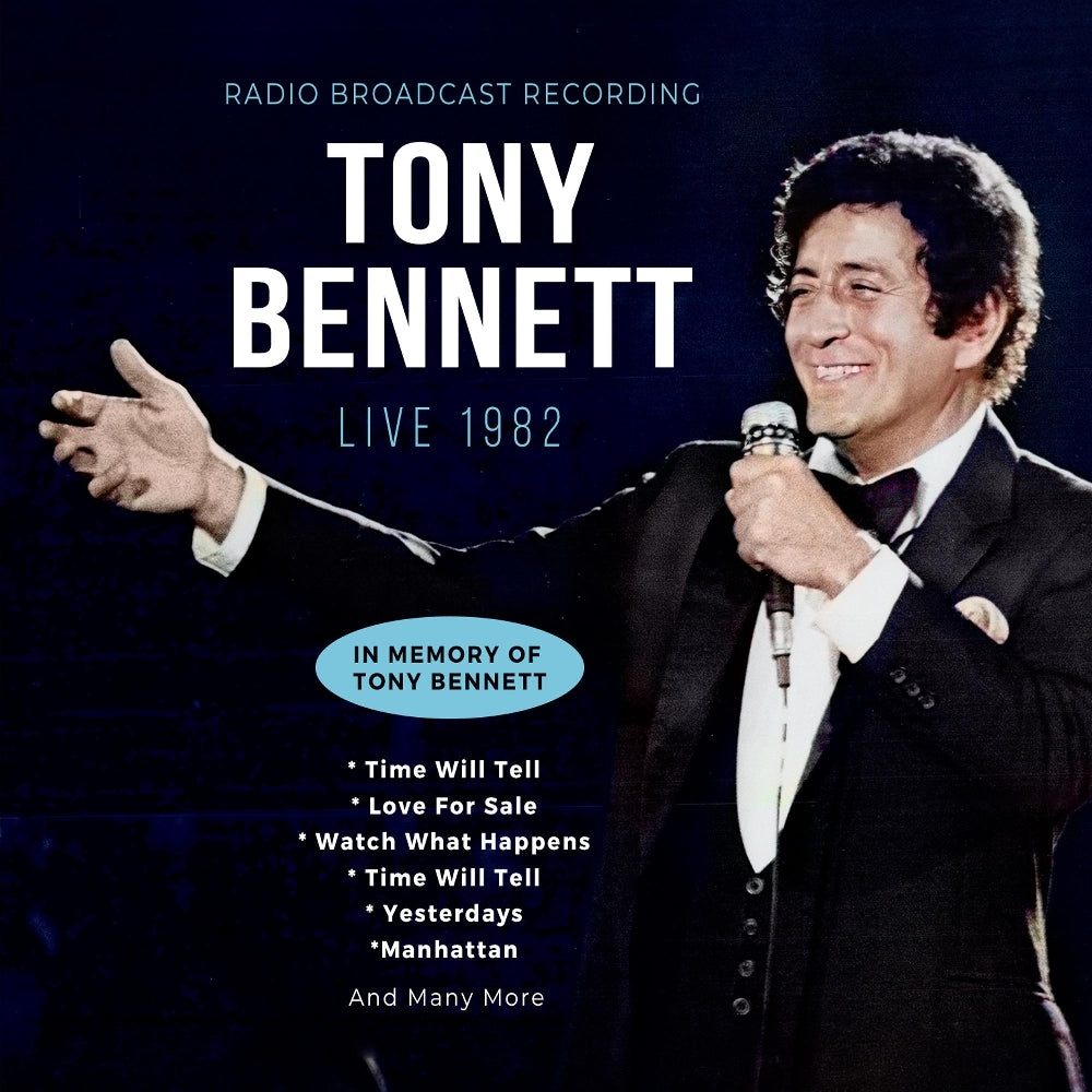 Tony Bennett - Live 1982 / In Memory Of (Radio Broadcast rRecording) - CD DIGIFILE - Laser Media