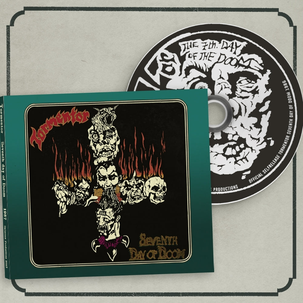 Tormentor - Seventh Day Of Doom - CD DIGIPAK - Saturnus Productions - Image 2