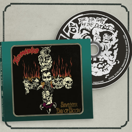 Tormentor - Seventh Day Of Doom - CD DIGIPAK - Saturnus Productions - Image 2