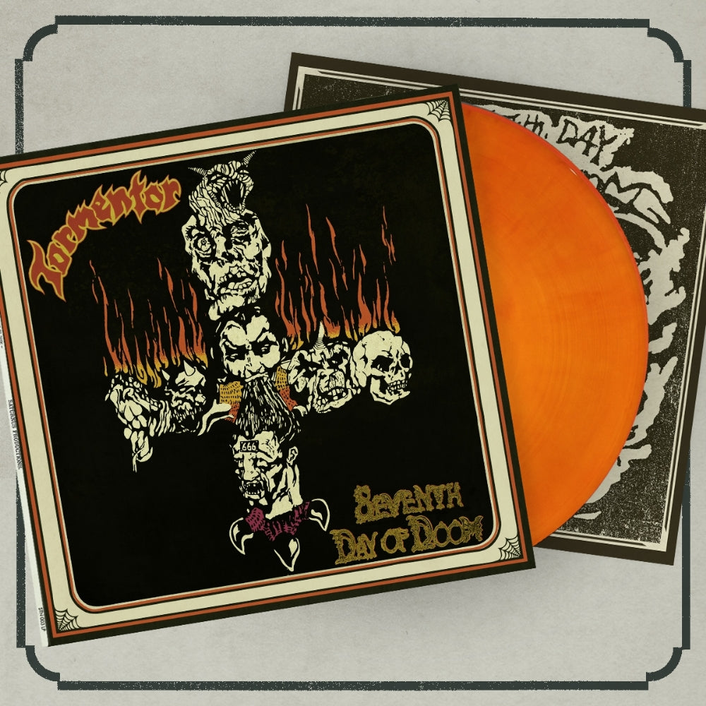 Tormentor - Seventh Day Of Doom - LP COLOURED - Saturnus Productions