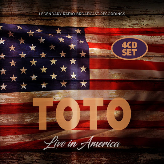 Toto - Live In America (Legendary Radio Brodcast Recordings) - 4CD DIGISLEEVE - Laser Media