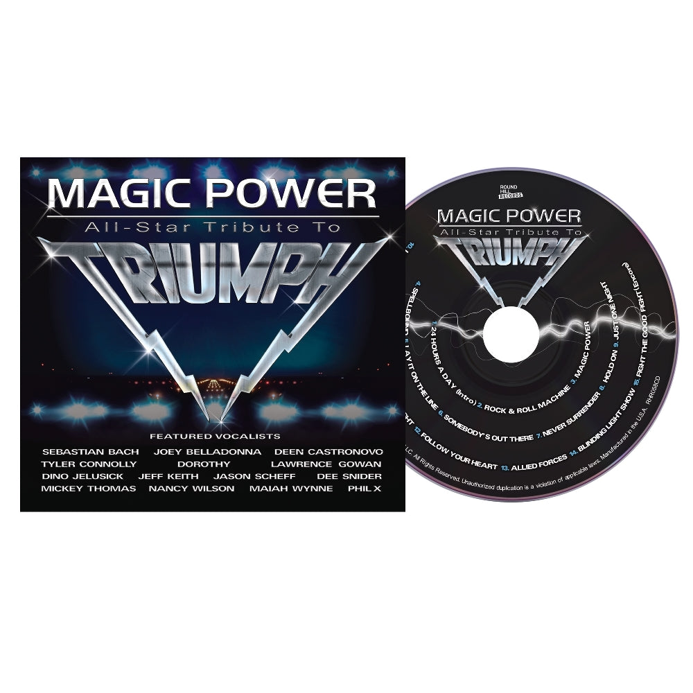 Triumph - Magic Power: All Star Tribute To Triumph - DOUBLE CD - Round Hill Records