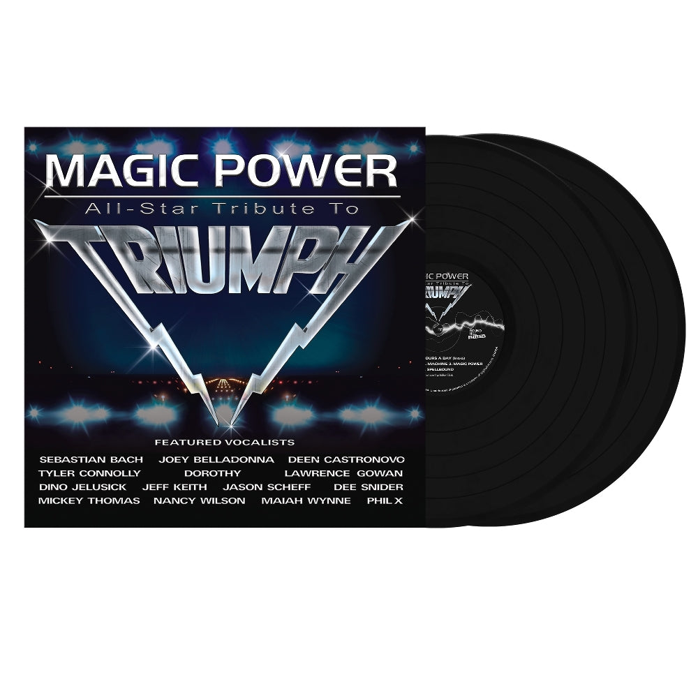 Triumph - Magic Power: All Star Tribute To Triumph - DOUBLE LP GATEFOLD - Round Hill Records