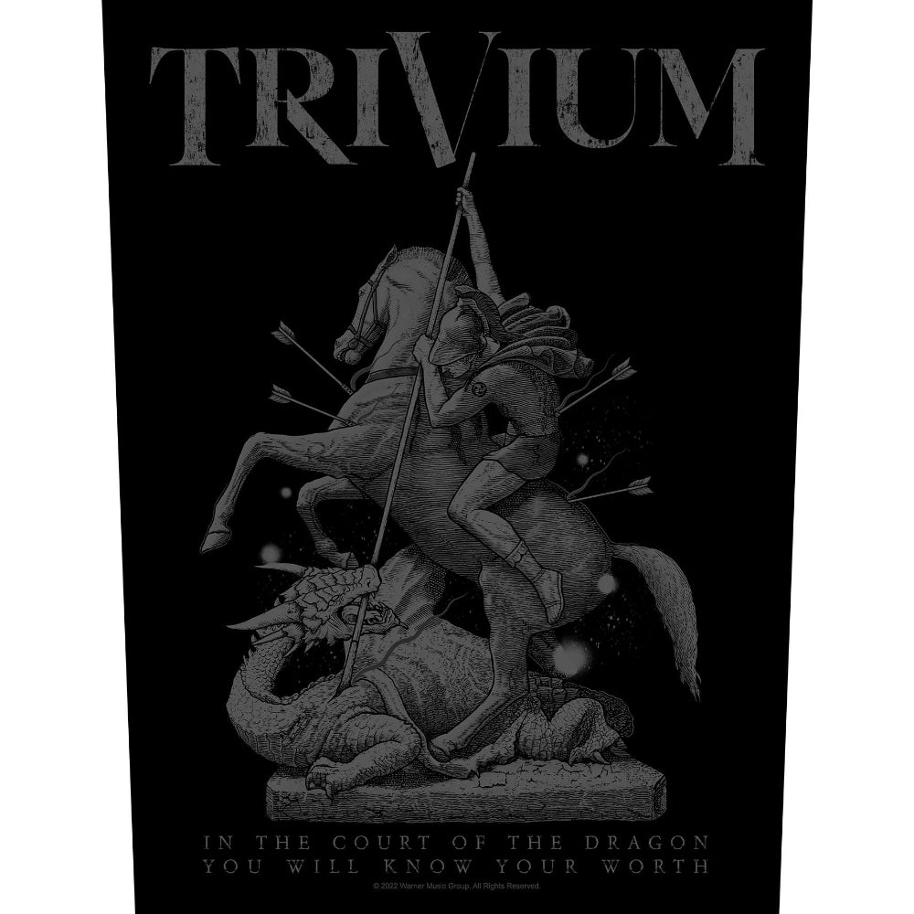 Trivium - In The Court Of The Dragon - BACKPATCH - Razamataz