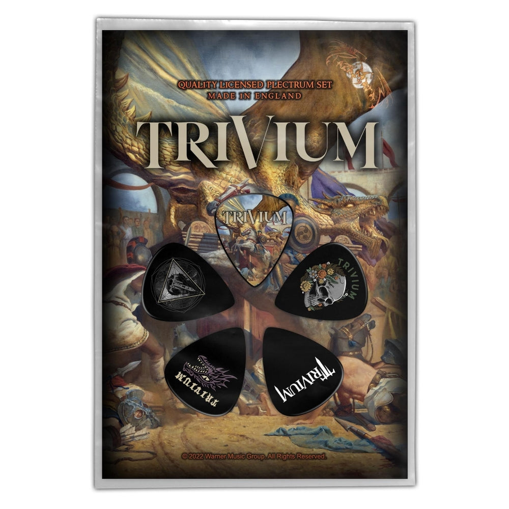 Trivium - In The Court Of The Dragon - Guitar Pick Set - Razamataz