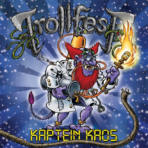 Trollfest - Kaptein Kaos LTD Edition - CD + DVD Digipak - Noise Art Records