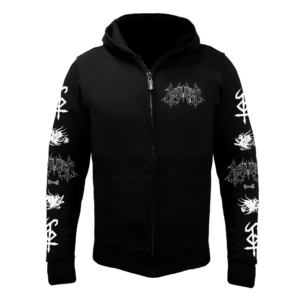Tsjuder - Helvegr - Hooded Sweat Shirt Zip - Season of Mist - Image 4