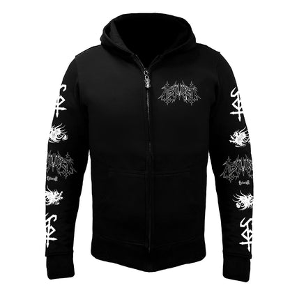 Tsjuder - Helvegr - Hooded Sweat Shirt Zip - Season of Mist - Image 4