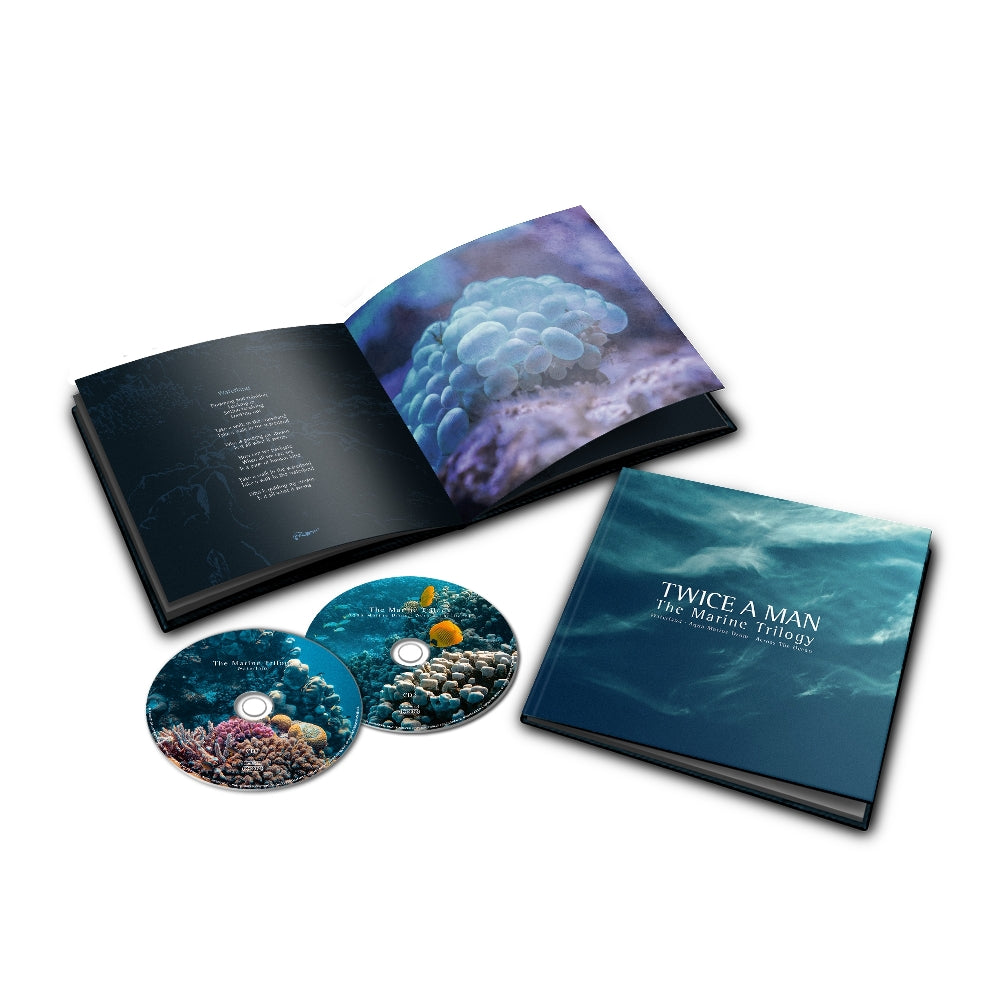 Twice A Man - The Marine Trilogy (Waterland / Aqua Marine Drum / Across The Ocean) - 2CD ARTBOOK - Dependent - Image 2