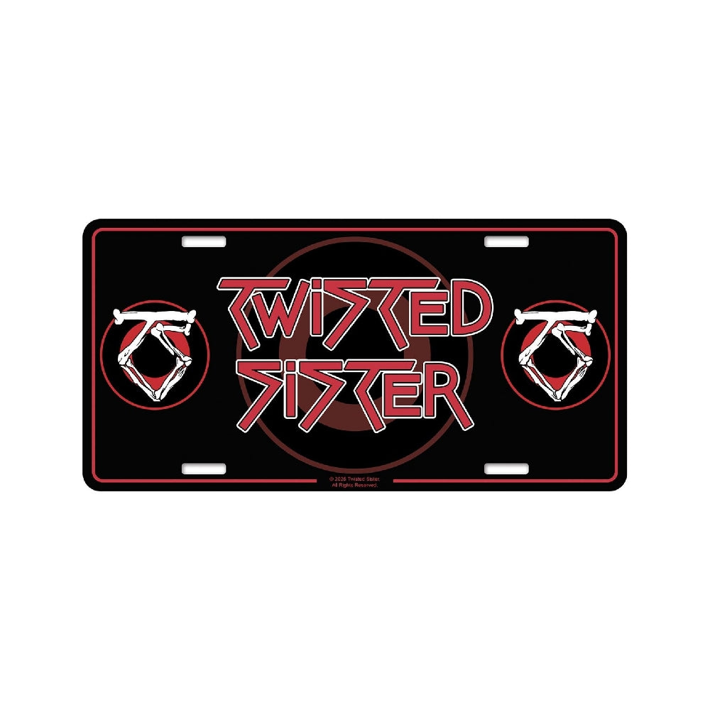 Twisted Sister - Logo - License plate - Razamataz