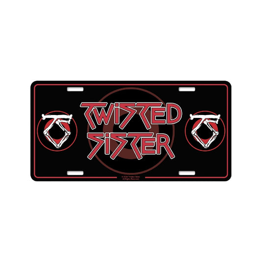Twisted Sister - Logo - License plate - Razamataz