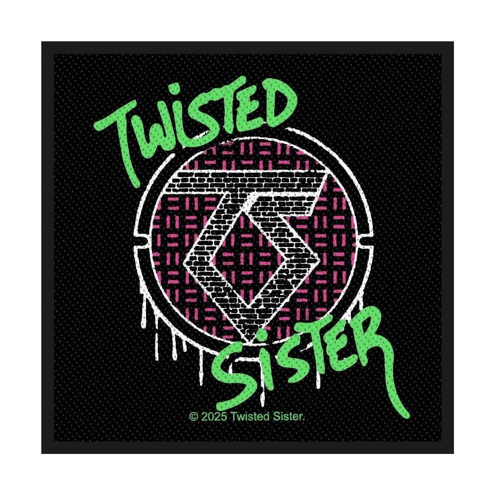 Twisted Sister - Spray Logo - Patch - Razamataz