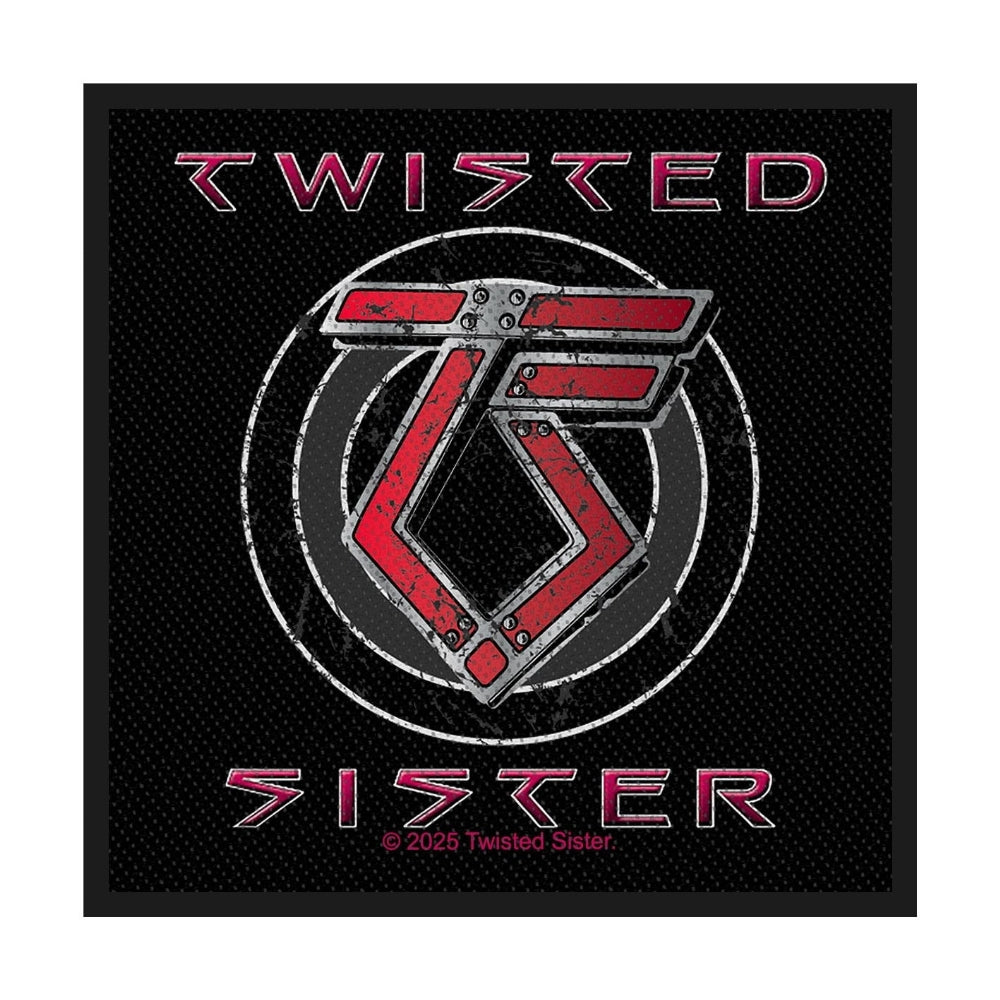 Twisted Sister - TS Logo - Patch - Razamataz