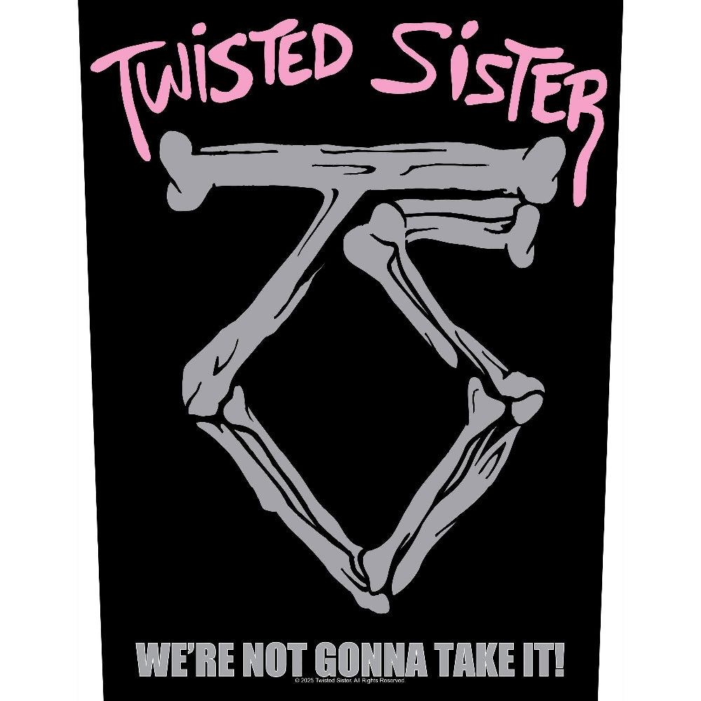 Twisted Sister - We're Not Gonna Take It - BACKPATCH - Razamataz