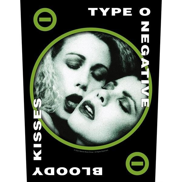 Type O Negative - Bloody Kisses - BACKPATCH - Razamataz