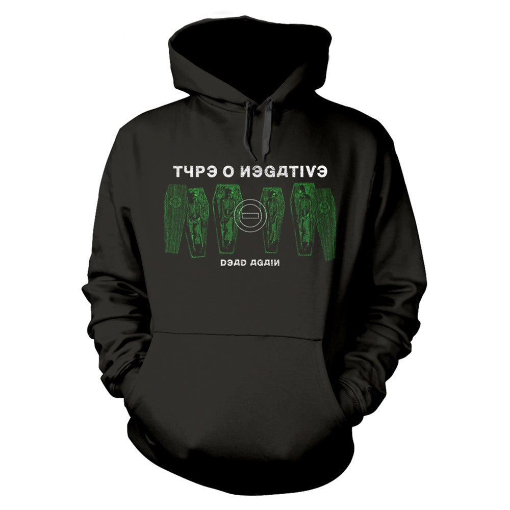 Type O Negative - Dead Again Coffins - Hooded Sweat Shirt - PHD
