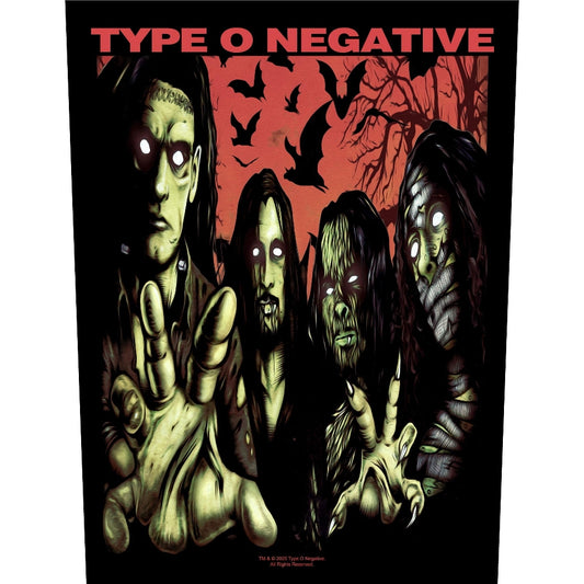 Type O Negative - Halloween - BACKPATCH - Razamataz