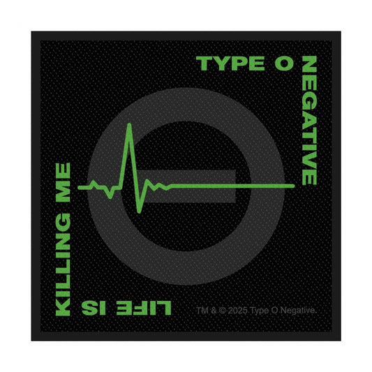 Type O Negative - Life Is Killing Me - Patch - Razamataz