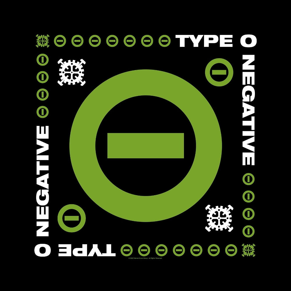 Type O Negative - Negative Symbol - Bandana - Razamataz