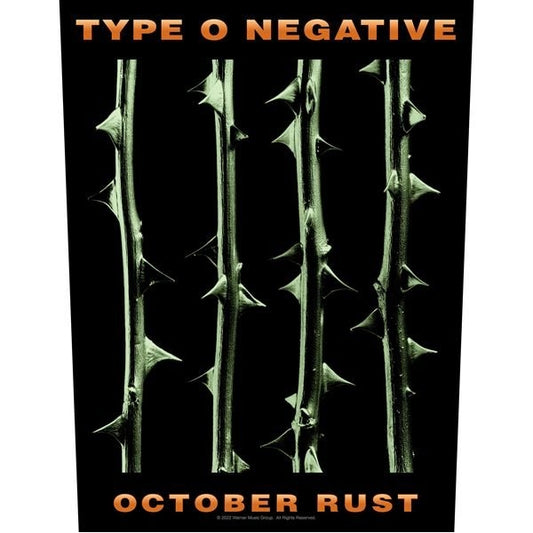 Type O Negative - October Rust - BACKPATCH - Razamataz