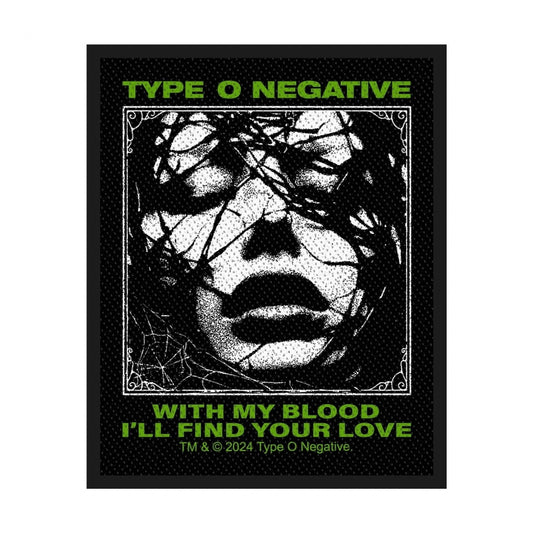 Type O Negative - With My Blood - Patch - Razamataz