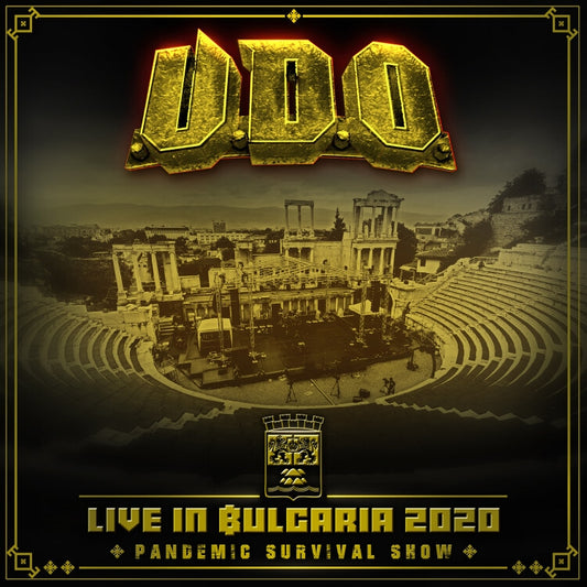 U.D.O - Live In Bulgaria 2020 - Pandemic Survival Show - 2CD + BLU-RAY - AFM