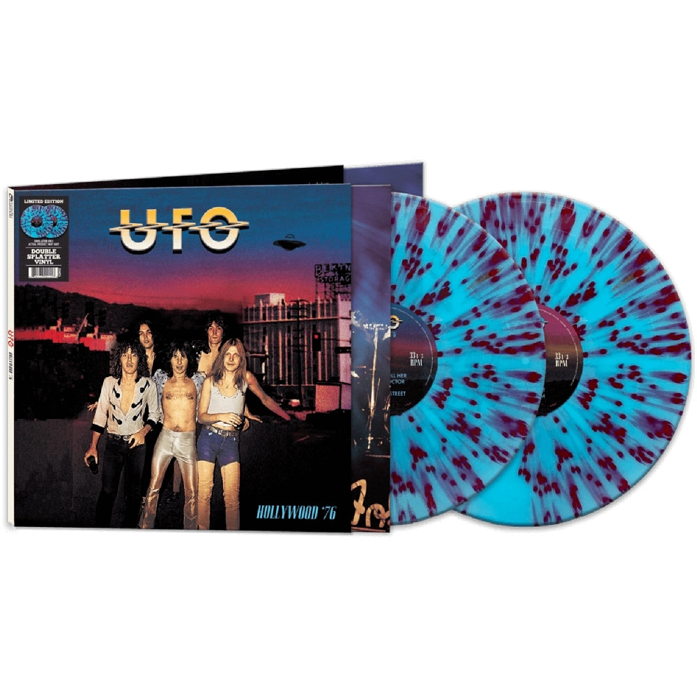 UFO - Hollywood '76 - DOUBLE LP GATEFOLD COLOURED - Cleopatra Records