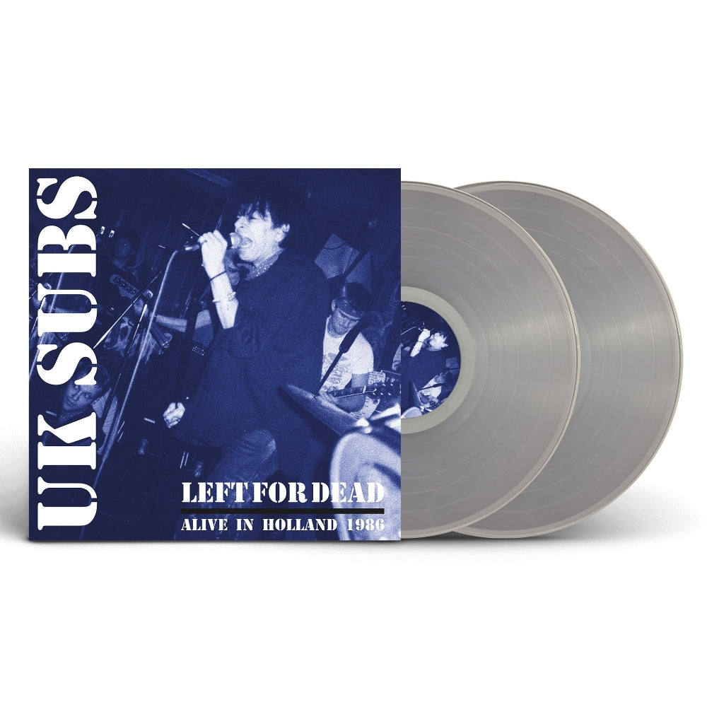 UK Subs - Left For Dead - Alive In Holland 1984 - DOUBLE LP COLOURED - AudioPlatter