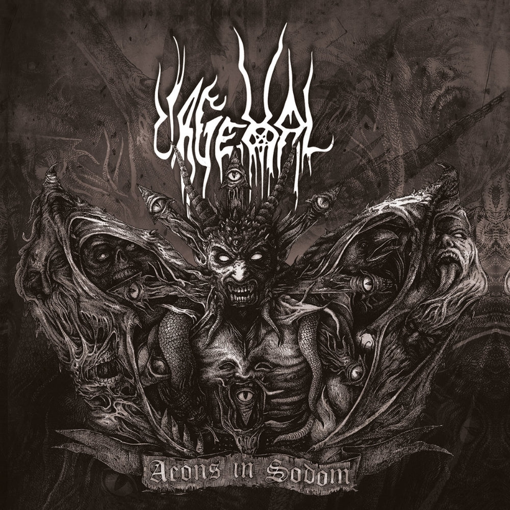 Urgehal - Aeons In Sodom - CASSETTE - Necroeucharist Productions - Image 2