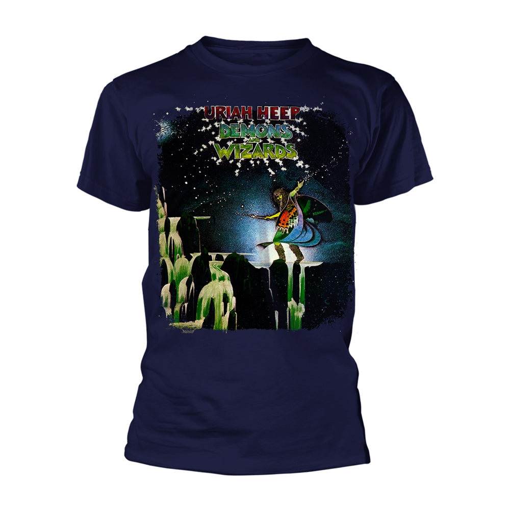 Uriah Heep - Demons And Wizards (navy) - T-shirt - PHD