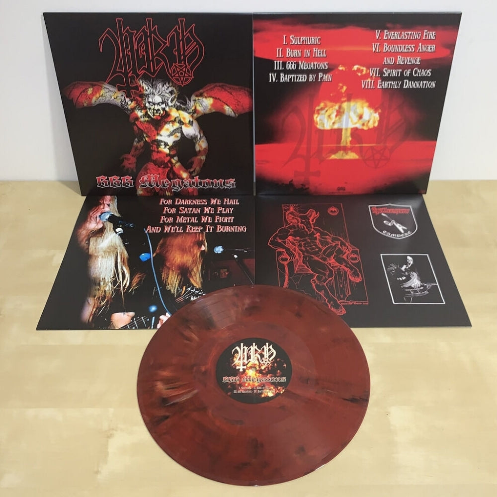 Urn - 666 Megatons - LP COLOURED - Osmose Productions - Image 2