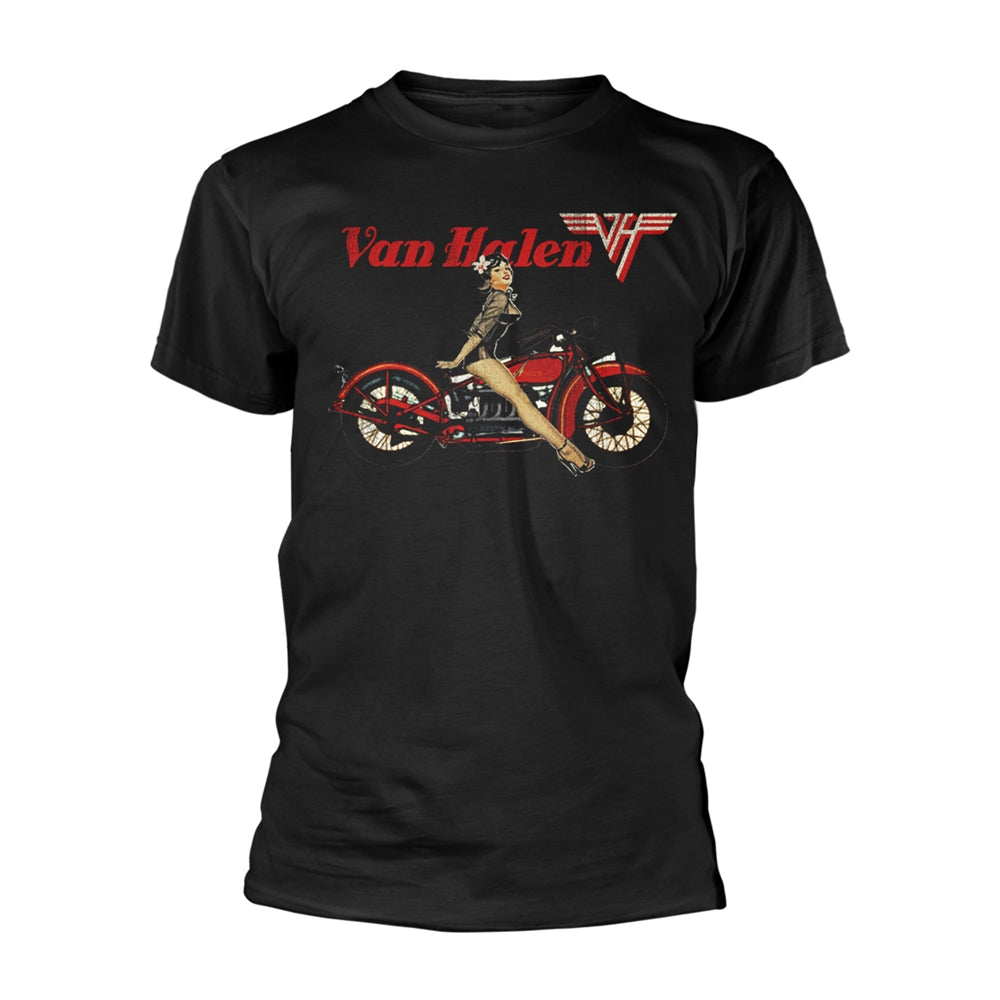 Van Halen - Pinup Motorcycle - T-shirt - PHD