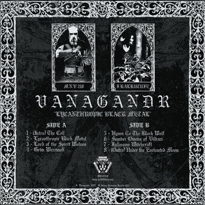 Vanagandr - Lycanthropic Black Metal - LP - Inferna Profundus Records - Image 2